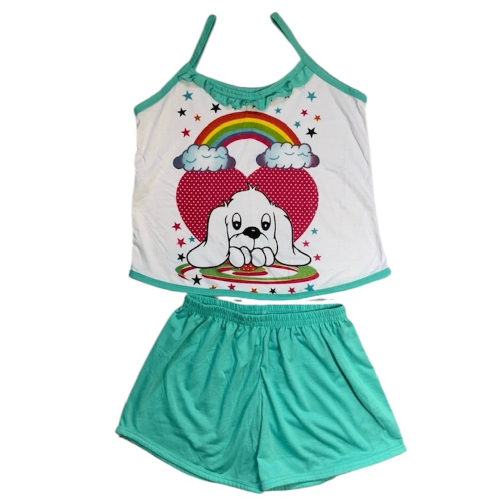 Leo Rainbow Dog PJs